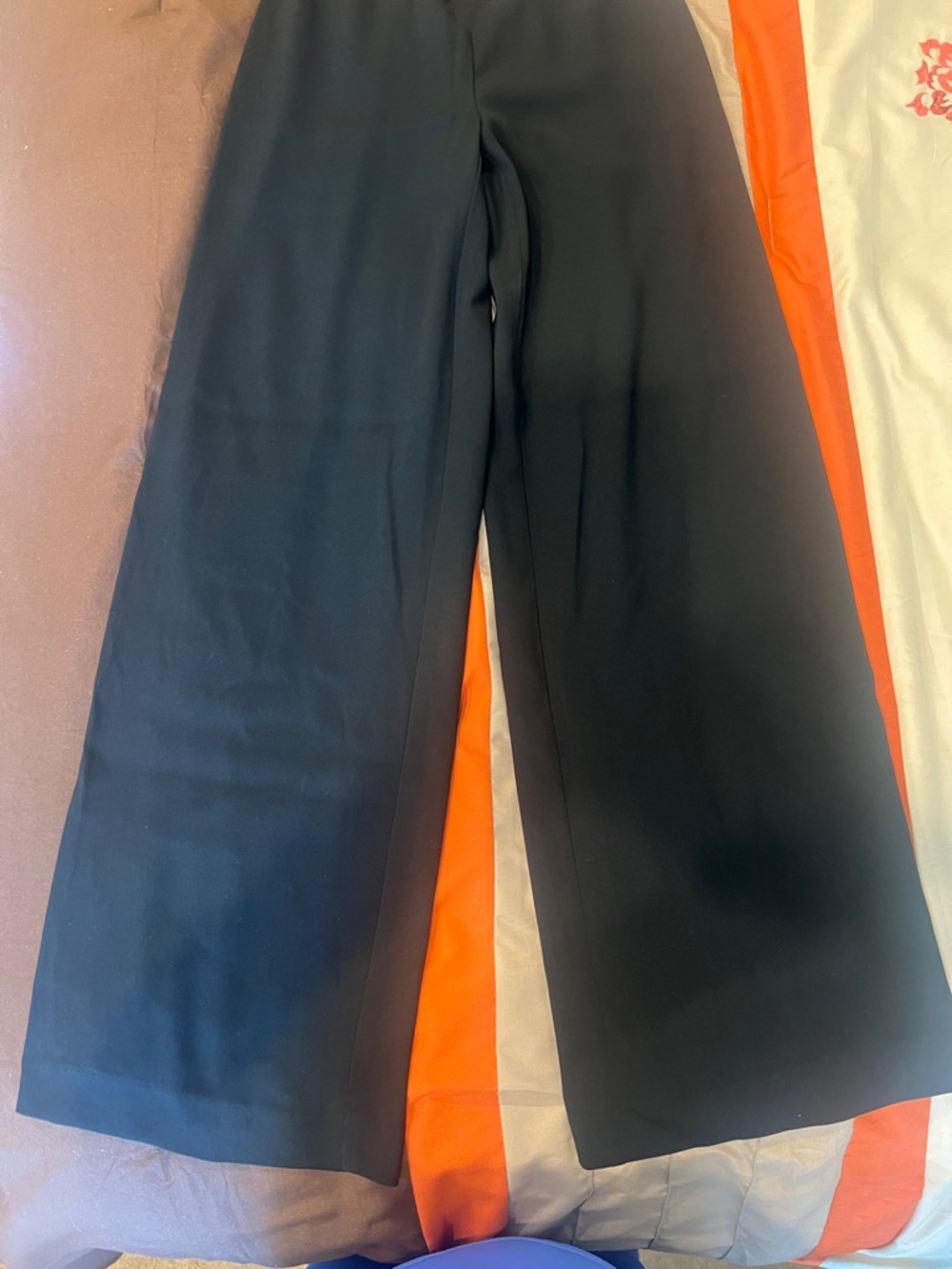 Babaton Black Elastic Waist Trousers